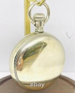 Stunning 1906 Hamilton 18S 21J Grade 940 Railroad Pocket Watch Runs