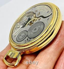 Stunning 1910 Hamilton 16S 21J Grade 992 Display Salesman Mainliner Pocket Watch