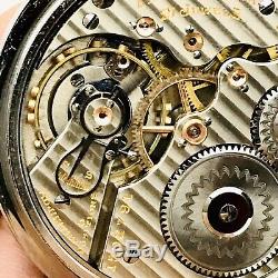 Stunning Hamilton Grade 993 16S 21J Pocket Salesman Wrist Watch Great Runner