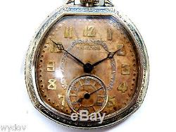 Unusual Mens Vintage Hamilton Pocket Watches 14K With Gold Filled. 17 Jewels. #912