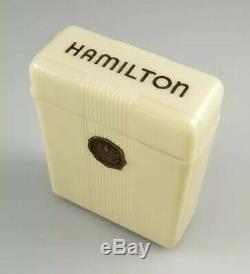 VERY RARE! HAMILTON 950B RAILWAY SPECIAL 23J POCKET WATCH w Case & Outer Box