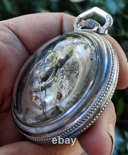 VINTAGE 1917 Hamilton 924 18s Lever Set Mens Antique Pocket Watch, (VIDEO)