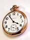 Vintage 1924 Hamilton 16 Size Rr Pocket Watch 21 Jewels, 10k Gold Filled