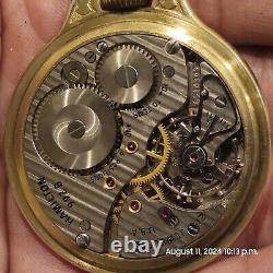 VINTAGE HAMILTON CANADIAN 992B 21 Jewel RAILROAD POCKET WATCH, 