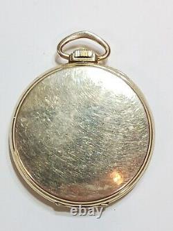 VTG 1936-54 Hamilton 921 14K Gold Filled Case 21 Jewels 5 Positions Pocket Watch