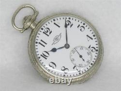 Very Early 16s Ball Hamilton 21 Jewel 999p Orrs Pocketwatch Signed 3x, Needs Tlc