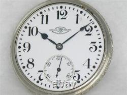 Very Early 16s Ball Hamilton 21 Jewel 999p Orrs Pocketwatch Signed 3x, Needs Tlc