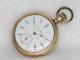 Very Rare 16s Hamilton 976 First Run Pocketwatch, 16 Jewel, 14k Gf Case, Running