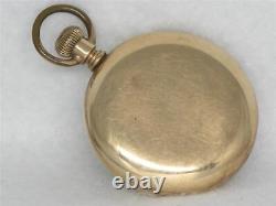 Very Rare 16s Hamilton 976 First Run Pocketwatch, 16 Jewel, 14k Gf Case, Running