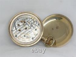 Very Rare 18s Ball Hamilton A. K. Jobe 940 Grade 21 Jewel Pocketwatch, Running