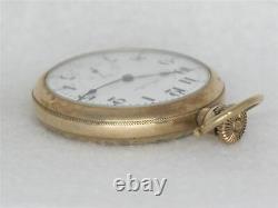 Very Rare Hamilton 990 21 Jewel 16s Railroad Watch, 14k Gold Fill Case, Running
