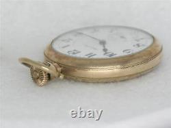 Very Rare Hamilton 990 21 Jewel 16s Railroad Watch, 14k Gold Fill Case, Running