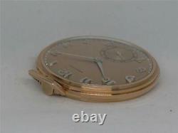 Very Rare Solid 14k Red Gold Hamilton Gents 21 Jewel 921 Pocket Watch, Running