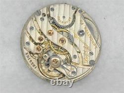 Very Scarce 17 Jewel Lady Hamilton 0 Size Grade 983 Watch Movement & Dial, Runs