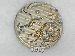 Very Scarce 17 Jewel Lady Hamilton 0 Size Grade 983 Watch Movement & Dial, Runs