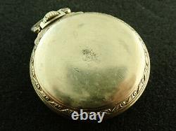 Vintage 16 Size Hamilton O. F. Pocket Watch Grade 992b Keeping Time From 1947