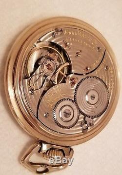 Vintage 16s 21j hamilton ball 999 pocket watch