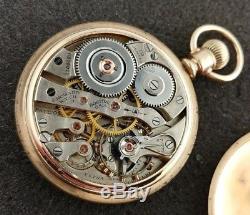 Vintage 16s E Howard 19 Jewels Pocket Watch Series 5 Keeping Time