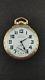 Vintage 16s Hamilton 992b 21 Jewels Pocket Watch Keeping Time