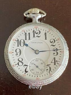Vintage 16s Hamilton Pocket Watch, Gr. 992,21 Jewel, Year 1923, Keeping Time