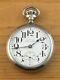 Vintage 17 Jewels Hamilton Railway Special Pocket Watch Size 16 Nickel Case