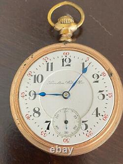 Vintage 18s Hamiltion Pocket Watch, Grade 940, From 1904, Running &keeping Time