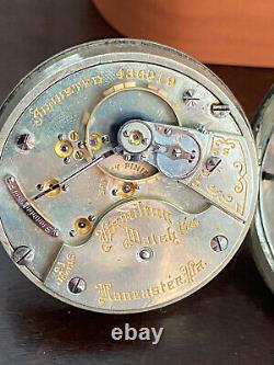 Vintage 18s Hamilton Pocket Watch, Gr. 940, Display Back, Runs Good, Year 1904