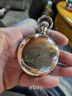 Vintage 18s Railroad Pocket Watch Hamilton 944 Rare