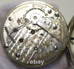 Vintage 1903 Hamilton 940 Size 18 21 Jewels Railroad Grade Pocket Watch