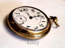 Vintage 1906 Hamilton Size 18s 21 Jewels 940 Railroad 10k Gold Fld Pocket Watch