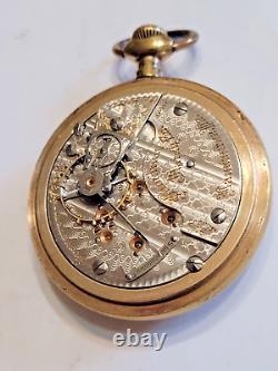 Vintage 1906 Hamilton Size 18s 21 Jewels 940 Railroad 10k Gold Fld Pocket Watch