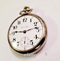 Vintage 1907 Hamilton Model 940 21 Jewels, Size 18 Railroad grade Pocket Watch