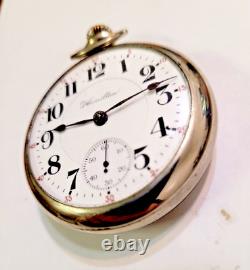 Vintage 1907 Hamilton Model 940 21 Jewels, Size 18 Railroad grade Pocket Watch