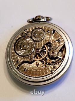 Vintage 1908 HAMILTON 990 Size 16 21 Jewels RR Pocket Watch - RARE FIND