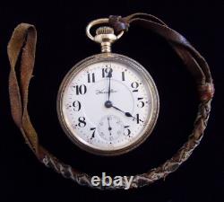 Vintage 1908 Hamilton 18S 21J Grade 940 Display Case Railroad Pocket Watch