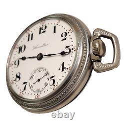 Vintage 1909 HAMILTON WATCH CO. 941 Pocket Watch Size 18 21 Jewels Sidewinder