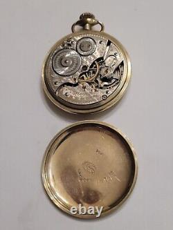 Vintage 1913 Hamilton 16S 21J Grade 992 Railroad Pocket Watch- GF case