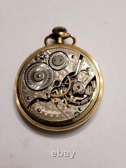 Vintage 1913 Hamilton 16S 21J Grade 992 Railroad Pocket Watch- GF case