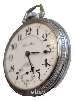 Vintage 1913 Hamilton 940 21 Jewels Size 18s Railroad Pocket Watch