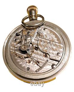 Vintage 1913 Hamilton Grade 940 Size 18S 21 Jewels Railroad Grade Pocket Watch