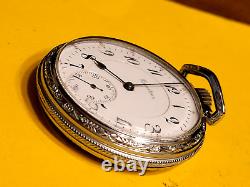 Vintage 1915 Size 16S Hamilton 21 Jewels Railroad Grade 992 Pocket Watch