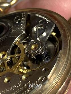 Vintage 1916 Hamilton 16s 17 Jewels Model 2 Grade 974 Pocket Watch NICE