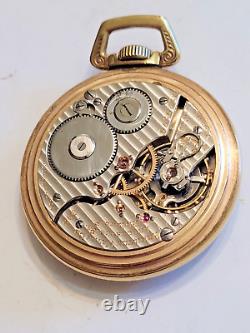 Vintage 1919 Hamilton 992, Size 16, 21 Jewels Pocket Watch Railroad Grade