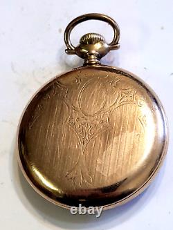 Vintage 1924 Hamilton 992 Pocket Watch 16 Size 21 Jewel Railroad Grade 10k Gf