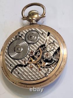 Vintage 1924 Hamilton 992 Pocket Watch 16 Size 21 Jewel Railroad Grade 10k Gf