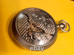 Vintage 1925 Size 16S 21 Jewels HAMILTON Railroad SALESMAN CASE Pocket Watch