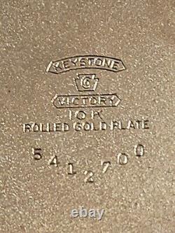 Vintage 1926 HAMILTON 992 21 Jewels Sz 16 RAILROAD 10K Gold-Filled Pocket Watch