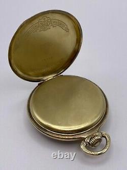 Vintage 1926 Hamilton Solid 14k Gold Pocket Watch