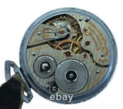 Vintage 1930 Hamilton Railway Special Pocket Watch Grade 992, 16s 21j, Open Face