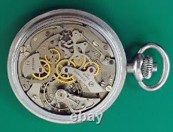 Vintage 1940's HAMILTON WWII Chronograph Navigation Chronometer Watch Model 23
